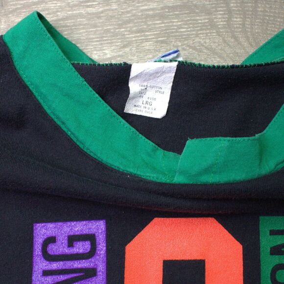 Vintage 90s Nothing 2 Nothing Pro Spirit Hip Hop T-Shirt L - Picture 4 of 6